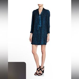 Rebecca Taylor snake print dress